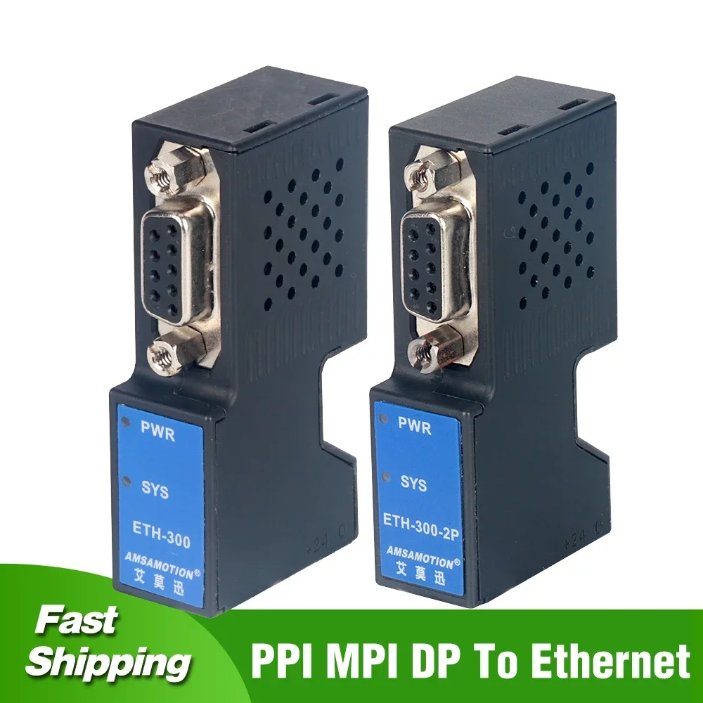 ETH-300 PPI MPI DP to Ethernet Module Protocol for Siemens S7-300/ SMART PLC Communication Module Modbus Protocol S7 TCP CP343-1