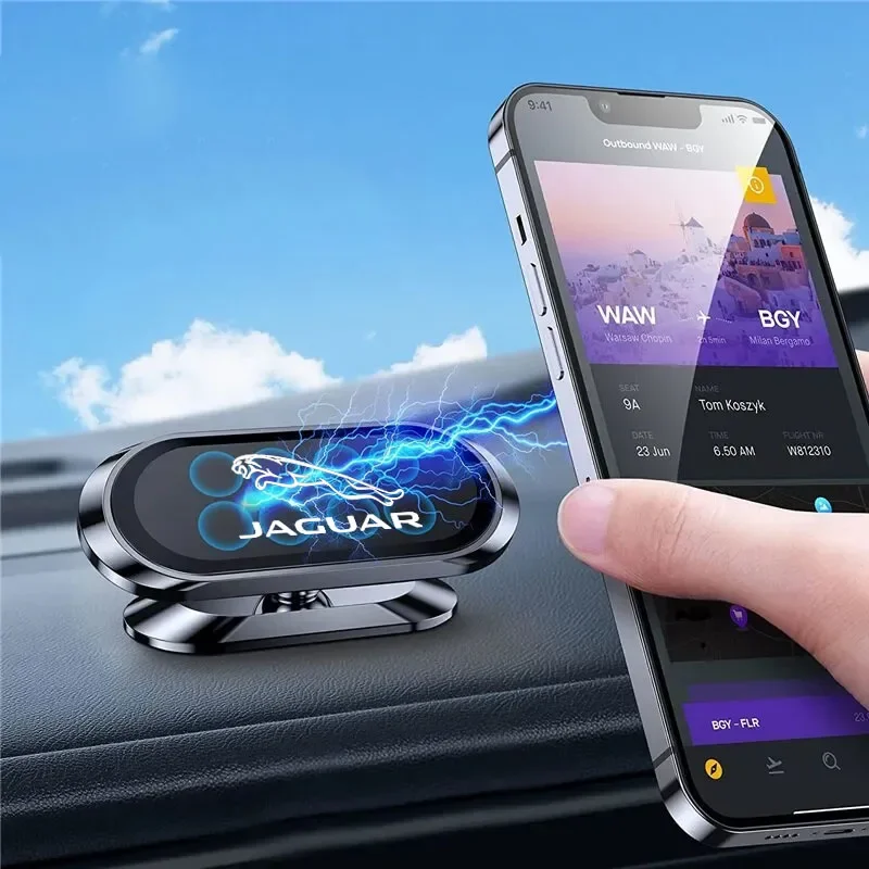 Magnetic Car Phone Holder Dashboard Cell Phone Stand For Jaguar XF 200 250 XE XJ F-Pace X-Type S-Type F-Type E-Pace I-PACE XK