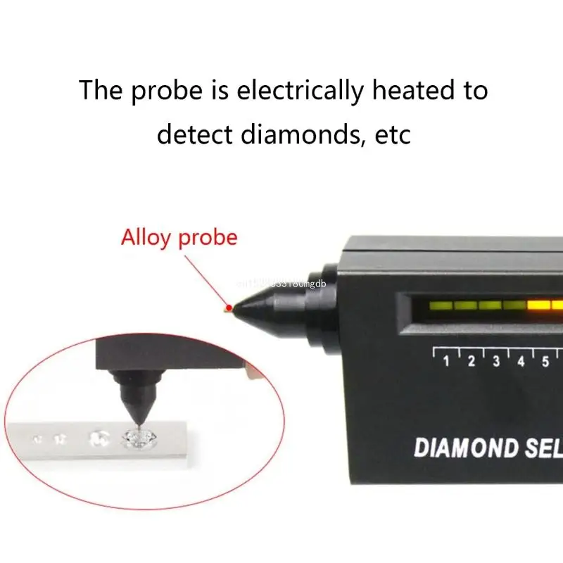 Thermal Conductivity Meter Jewelry Diamonds Moissanite-Tester Portable Gemstones Testing Tool Portable Dropship