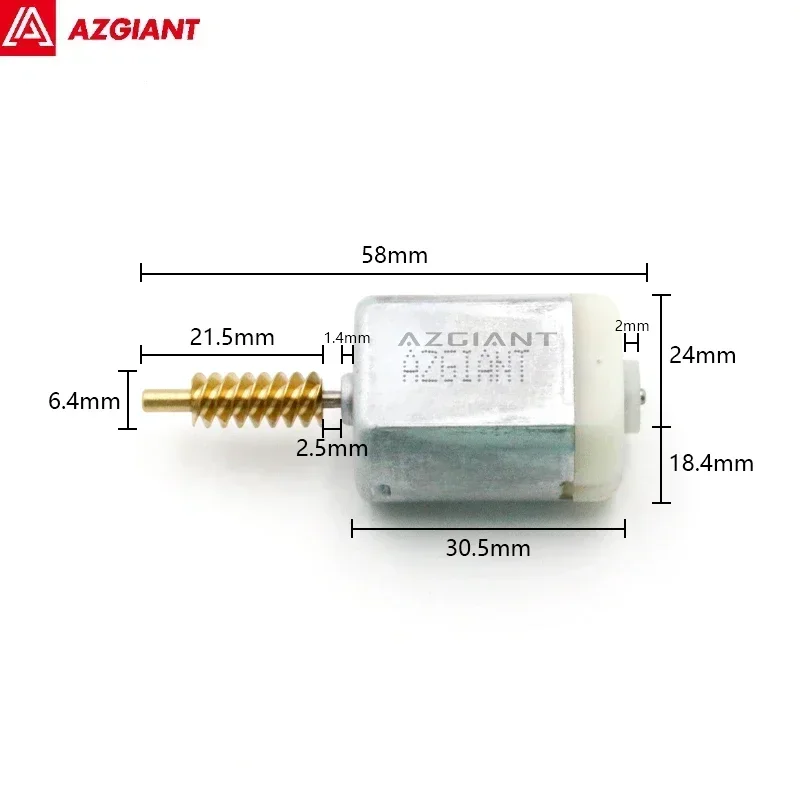 Azgiant high quality replacement motor for FC-280ST-20150 Side Door Lock Motor