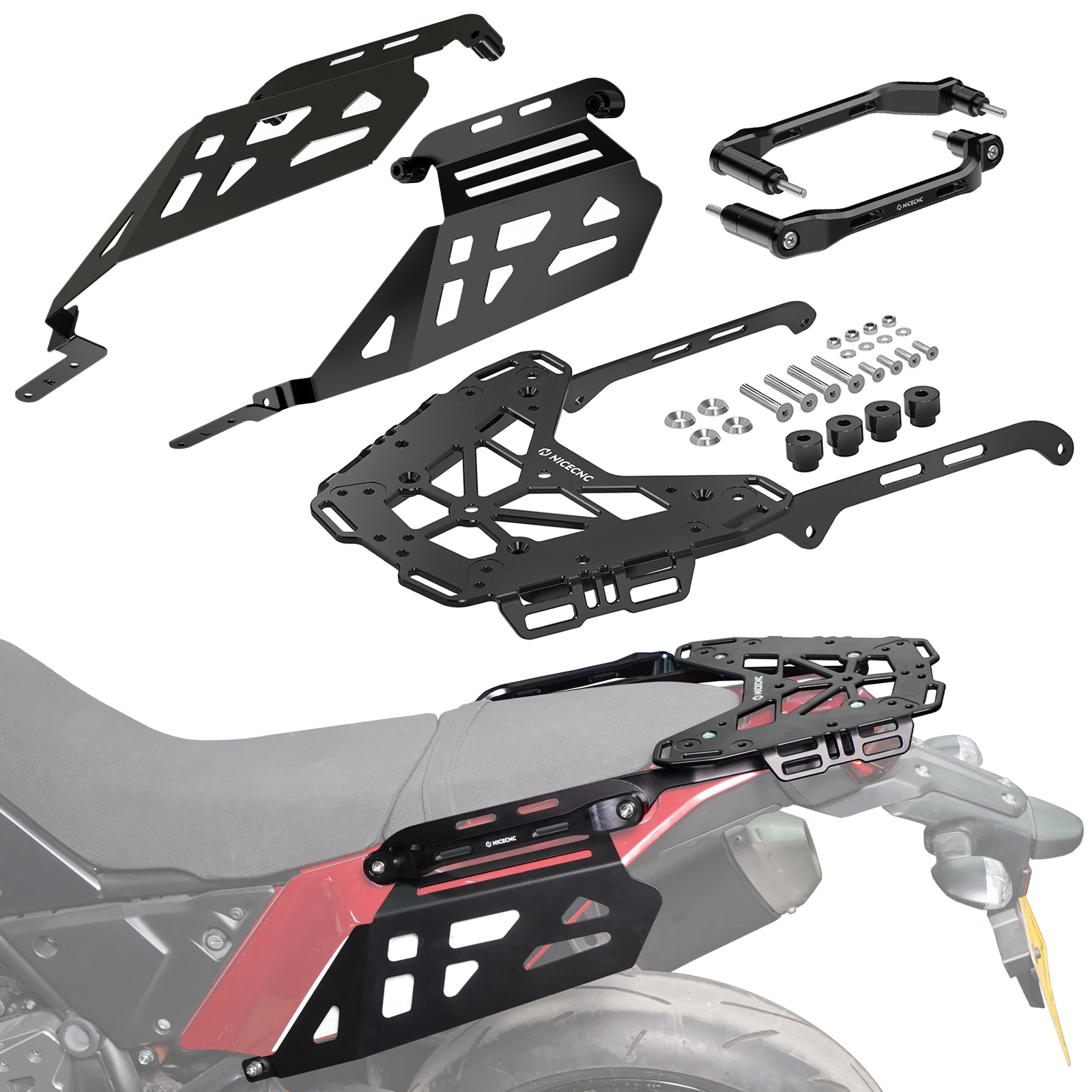 Motorfiets Bagagerek Voor Yamaha Tenere 700 XTZ700 2019 2020 2021 2022 2023 2024 - afbeelding 2