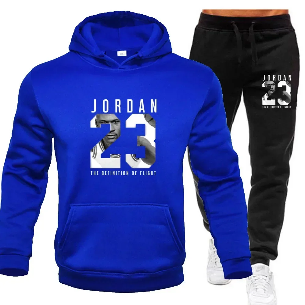 Men's Fashion Sports Jacket (With Hood) Suitable for Men. Formal Style. Sports Outfit. Sports Jacket + Sports Pants.