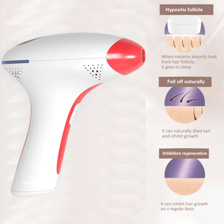 Portable Handheld IPL Epilator Laser Device for Home Use Convenient Charged Hair Removal Tool