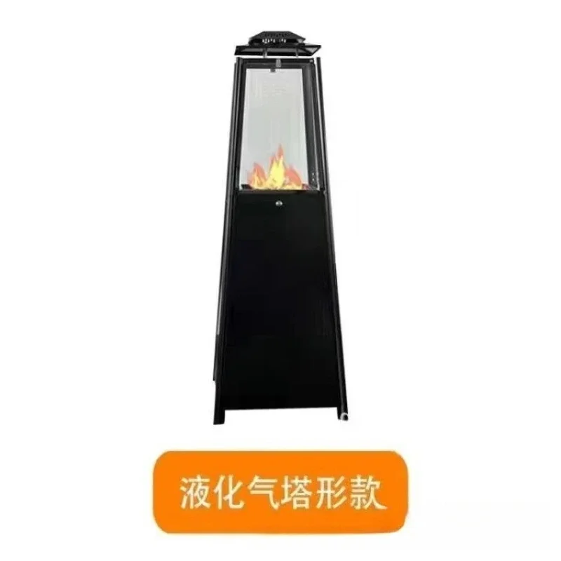 Garden Outdoor Fire Cabinet Stove Multifunctional Roasting Brazier Patio Viewing Fireplace for Backyard