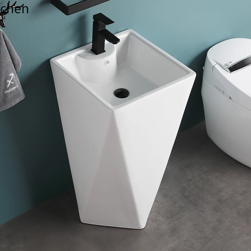 

YXY Integrated Standing Basin Project Washbasin Balcony Washbasin Floor-standing