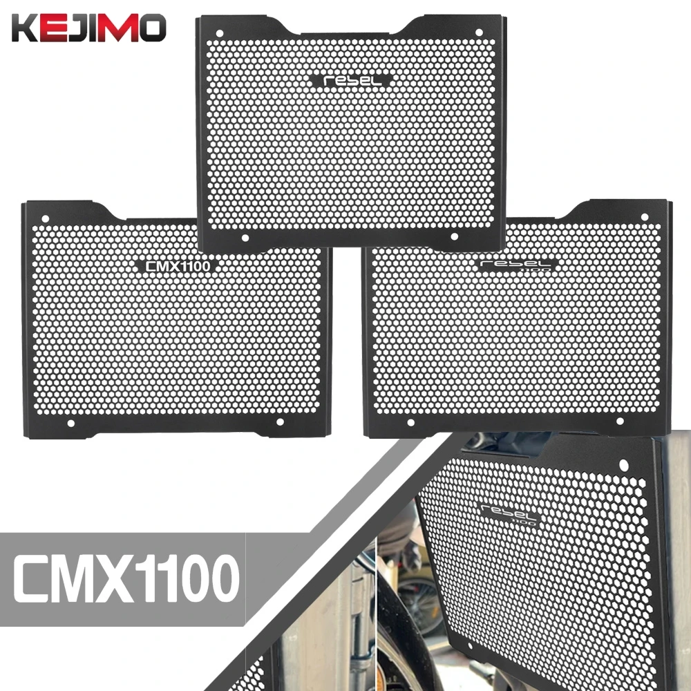 

For Honda REBEL 1100 CMX11000 CM1100 CMX Rebel 2021 2022 2023 2024 2025 2026 Motorcycle Radiator Guard Grille Cover Protector