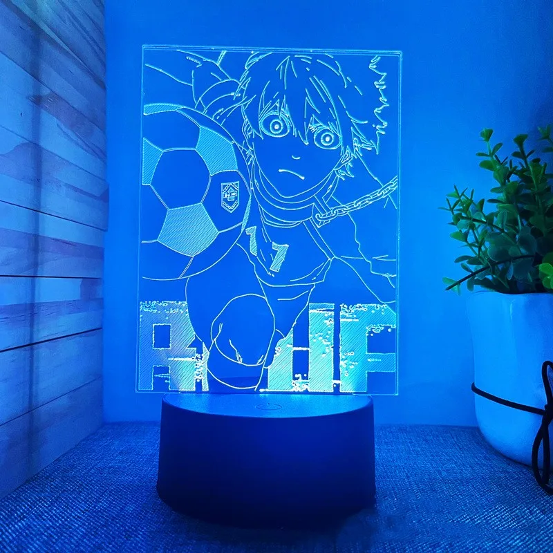 3d Nachtlampje Anime Manga Led Lamp Met Afstandsbediening 16 Kleuren Usb Plug Voor Slaapkamer Decor Verjaardagscadeau Led Lamp Kid Cadeau