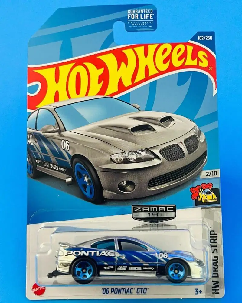 HOT WHEELS 1:64 06 Pontiac gto Ограниченная Коллекция литых под давлением моделей украшений на колесиках