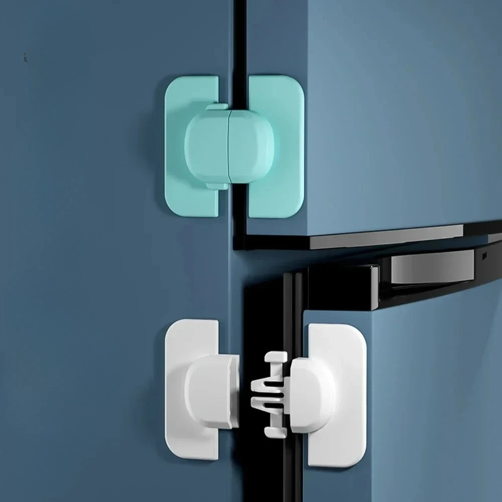 

Baby Safety Locks Anti Pinch Hand Design Multifunctional Cabinet Door Lock Refrigerator Drawer Locks for Kids