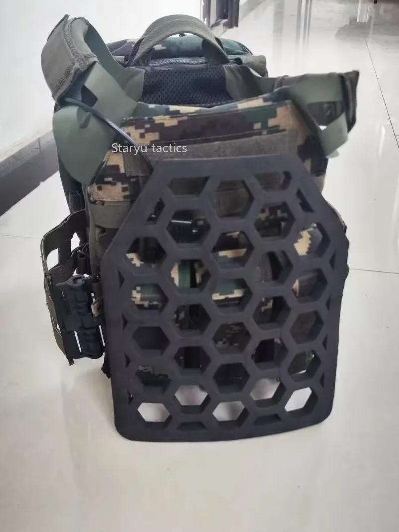 Jpc Outdoor, accessoire de gilet 6094 – nouvelle planche d'insertion de gilet en nid d'abeille, douce et confortable avec mousse eva.