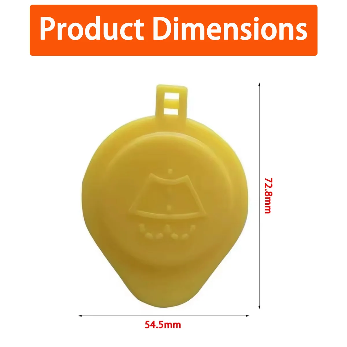 YONGRUN 1PC Parabrezza Rondella Tappo Serbatoio Fluido Tappo Bottiglia di Acqua Per Ford Mustang Focus Escape 2008-2011 4783753 8L8Z-17632-A