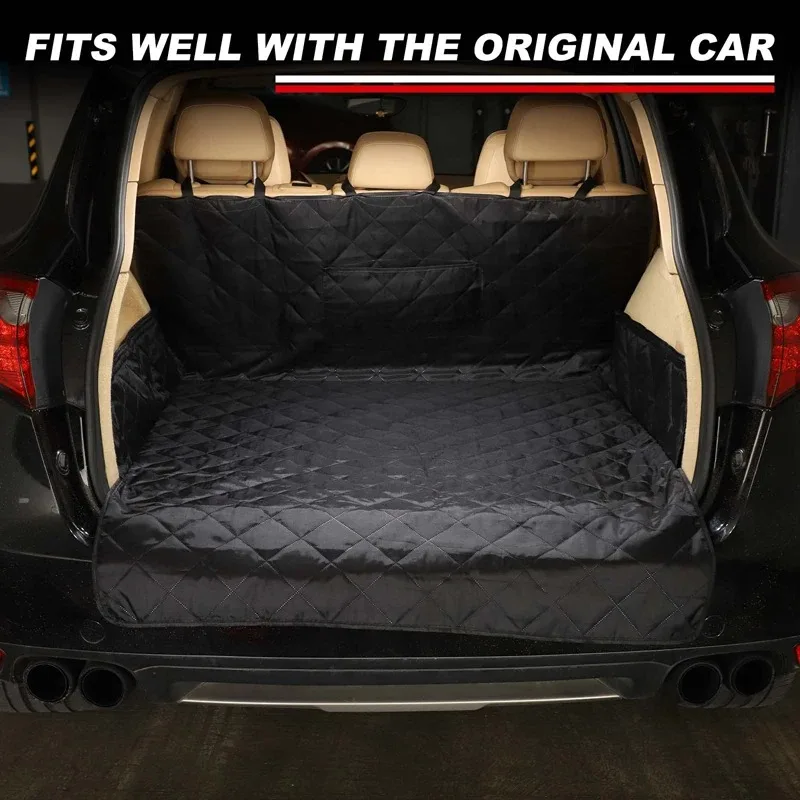 

metyoucar For Porsche Cayenne 2008-2016 Oxford Cloth Black Car Trunk Pet Anti-dirty Pad Transport Pad Car Accessories