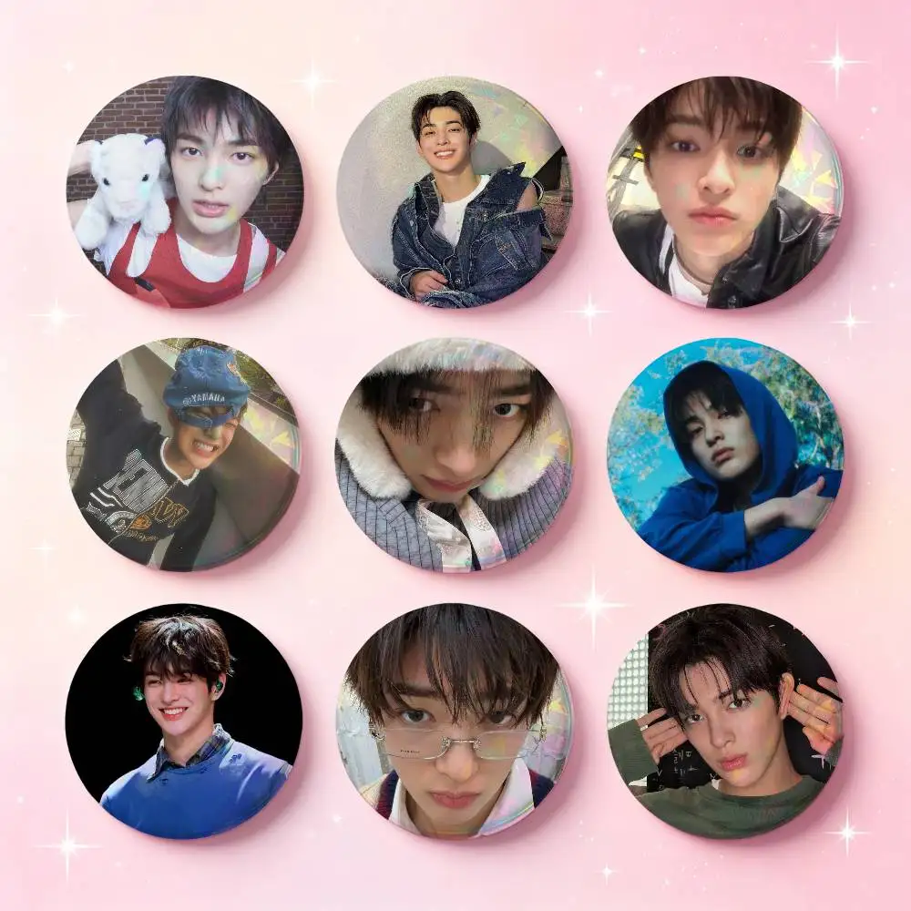 KEONHO Badges 25 32 44 58 75 Mm Round Cosplay Pin Bag Decor Fans Collect Friends Gifts Brooch Souvenir