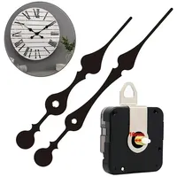 Quality Silent Quartz DIY Mechanism Movement Kit Large Long Hands Clock Movement High Torque Wall Clock Accessories Black