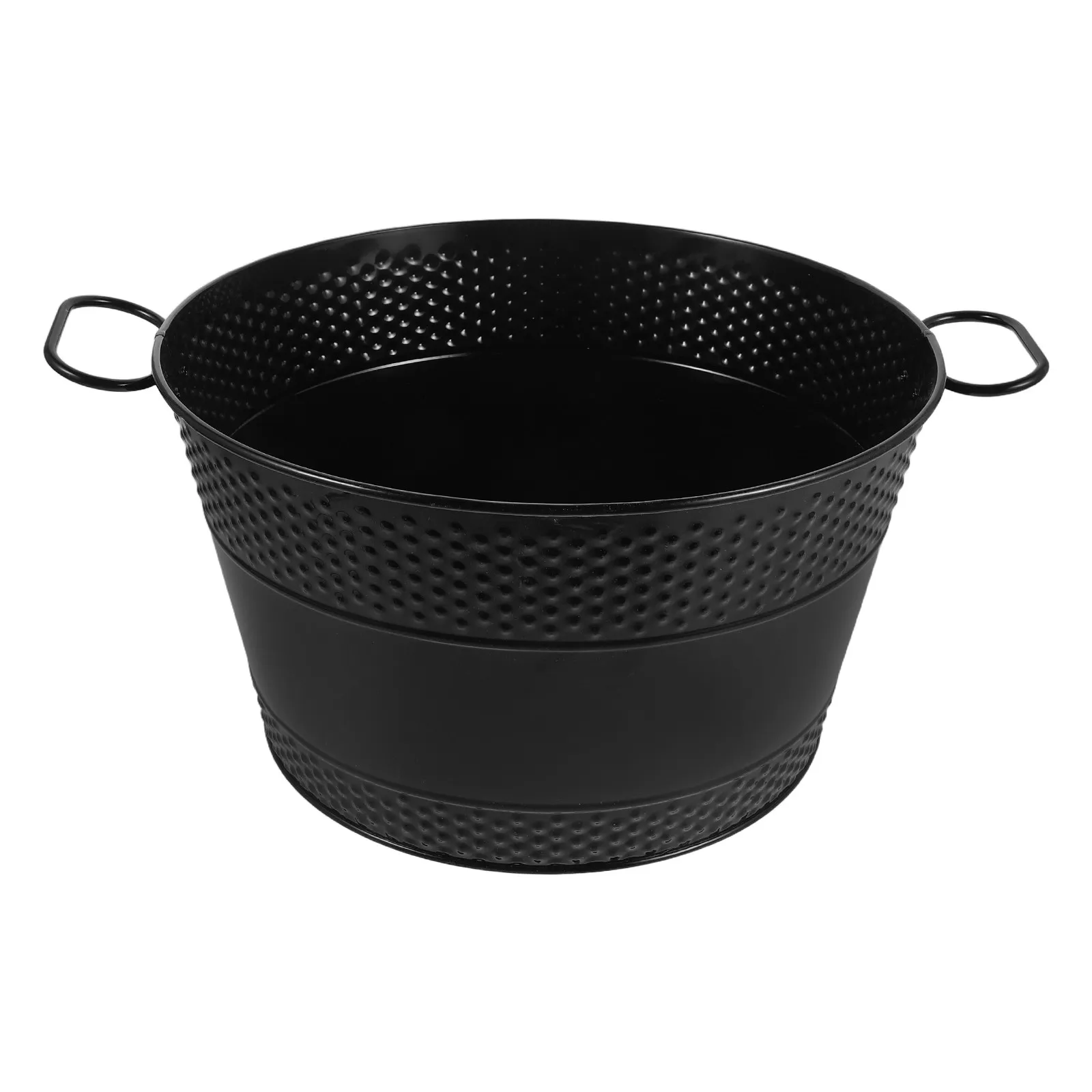 

Черное металлическое ведро для угля 13 дюймов - Прочный контейнер для хранения дров, золы и угля для камина, для использования в помещении, современный дизайн