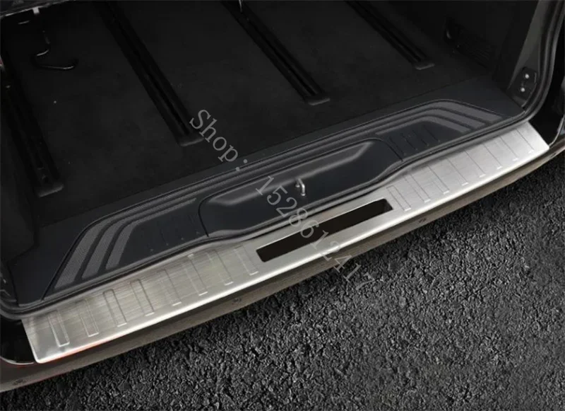 Защита заднего бампера, действительная для MERCEDES VITO V class W447 2016~24, защита края багажника, защита края багажника