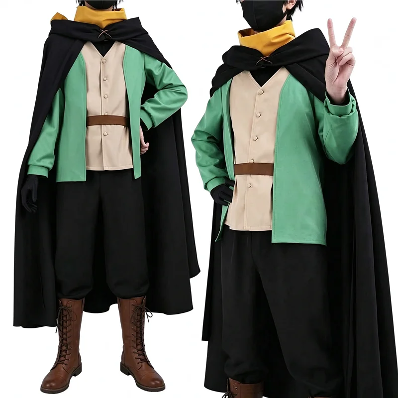 re-zero-costume-de-cosplay-de-natsuki-subaru-cape-noire-gilet-vert-pantalon-ensemble-pour-homme-ideal-pour-une-fete-d’halloween-ou-un-jeu-de-role