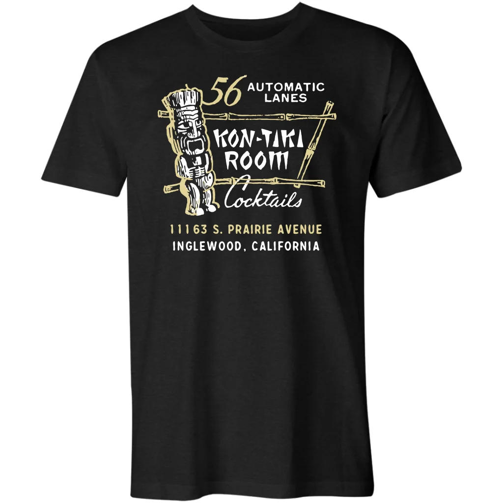 

Kon-Tiki Room - Inglewood, CA-Винтажная Футболка Tiki Bar