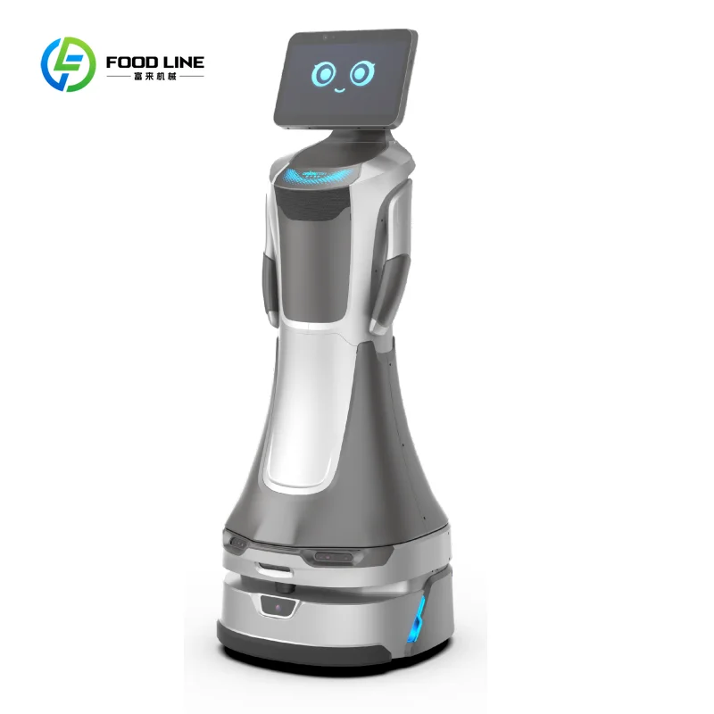 Professional High Tech Smart Artificial Reception Humanoid Commercial Robots Intelligence Welcome Greeting Robot