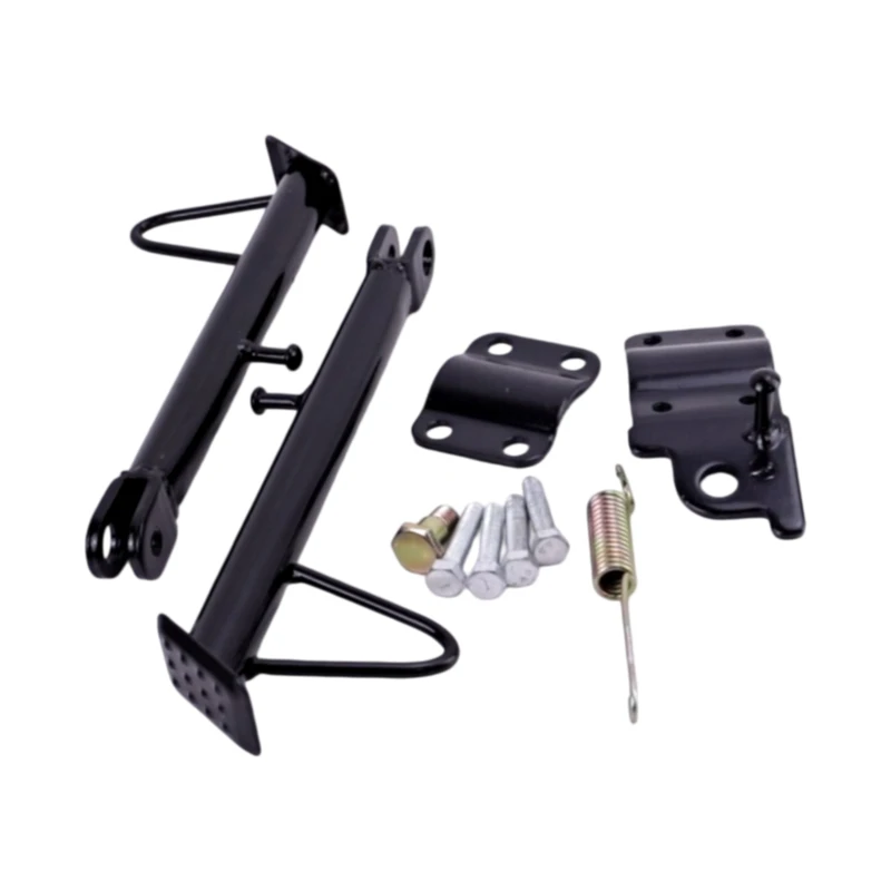 Universal Motorbike Adjustable Kickstand Side Stand Parking Foot Support Tripod Holder For Scooter Electric Dit Pit Bike