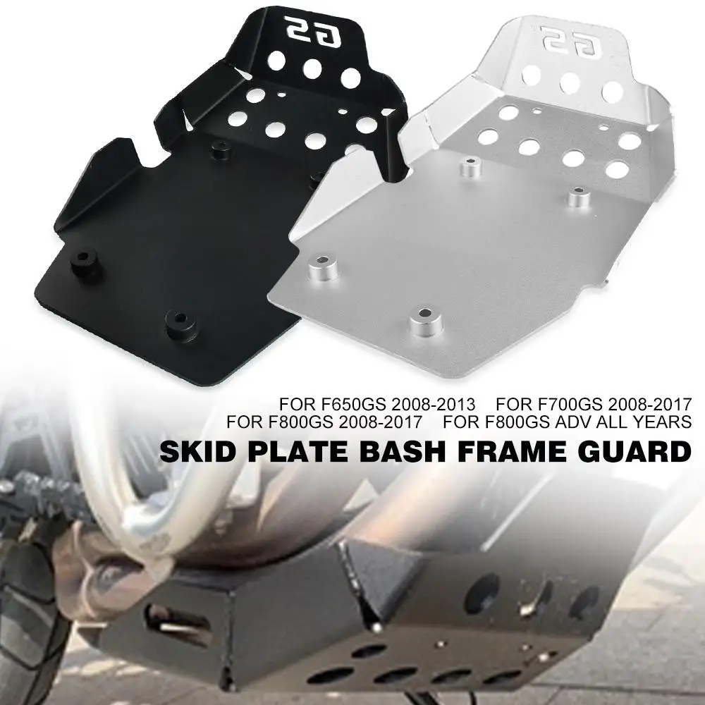 

Motorcycle Frame Engine Guard Skid Plate Bash Plate For BMW F 700 GS F700GS F800GS ADVENTURE 2008-2017 F650GS F 650 GS