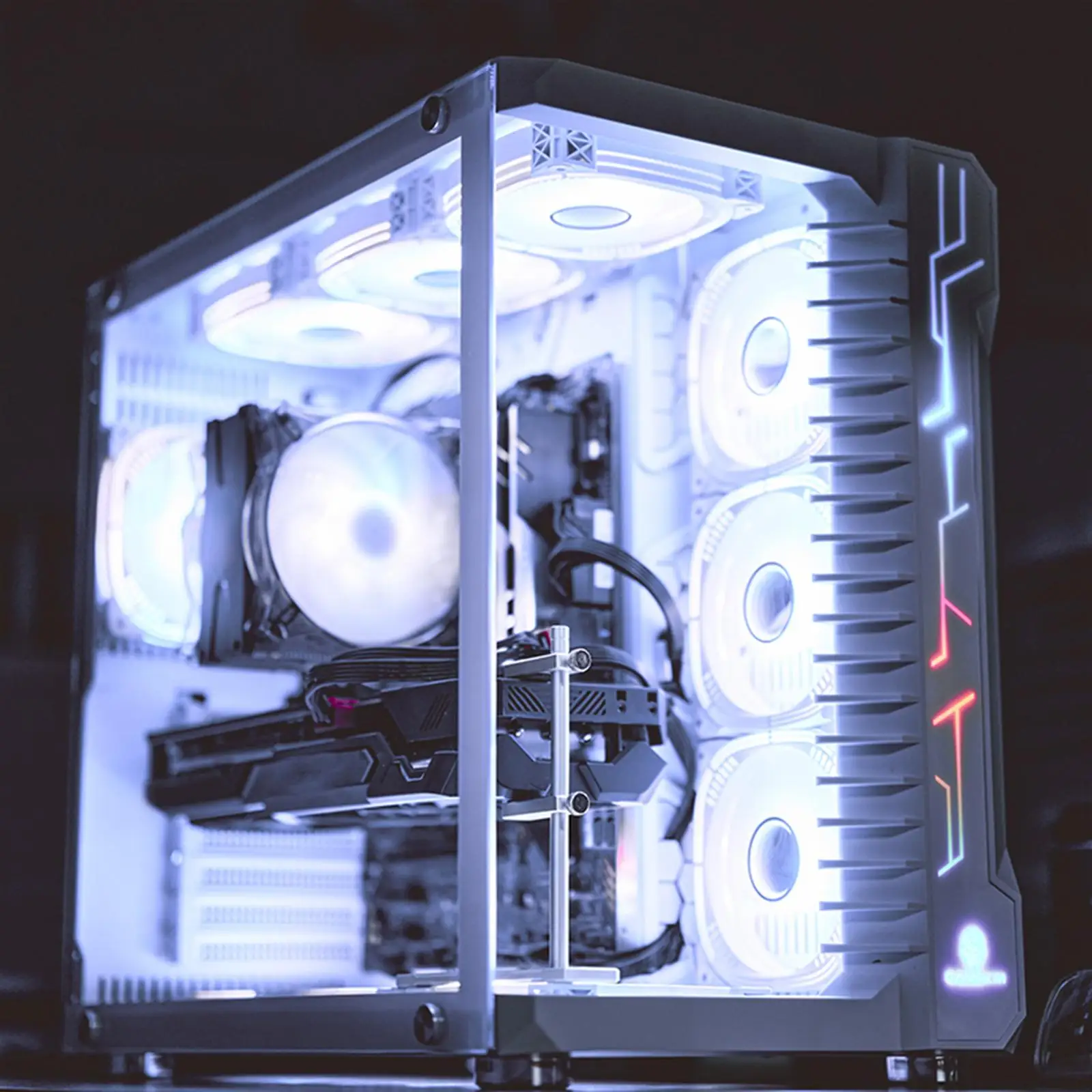 PC Graphics Card Support with Nonslip Sheets Anodized Video Card Stand
