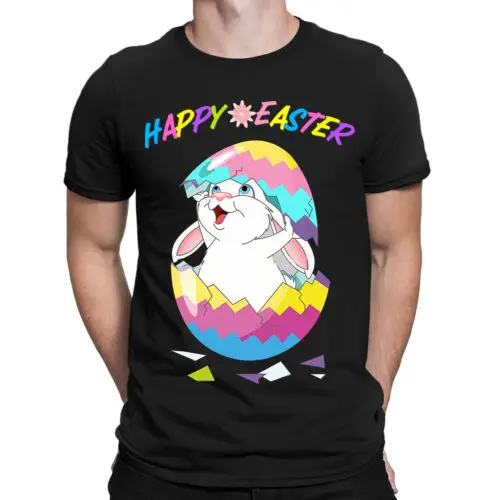 Happy Easter Egg Bunny Rabbit Fools Day Funny Mens Womens T-Shirts Tee Top #6ED