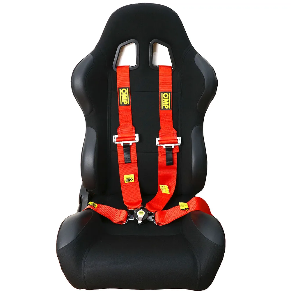 Universal 4 Point 6 Point Racing Car Seat Belt Harness With Camlock Quick Release Snap-On 3\