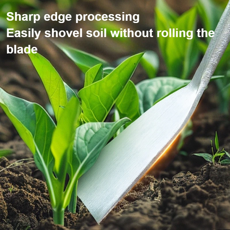 Stainless Steel Shovel Portable Wild Vegetable Digging Shovel Garden Soil Loosening Hand Tools Gardening Grow Vegetable Shovels