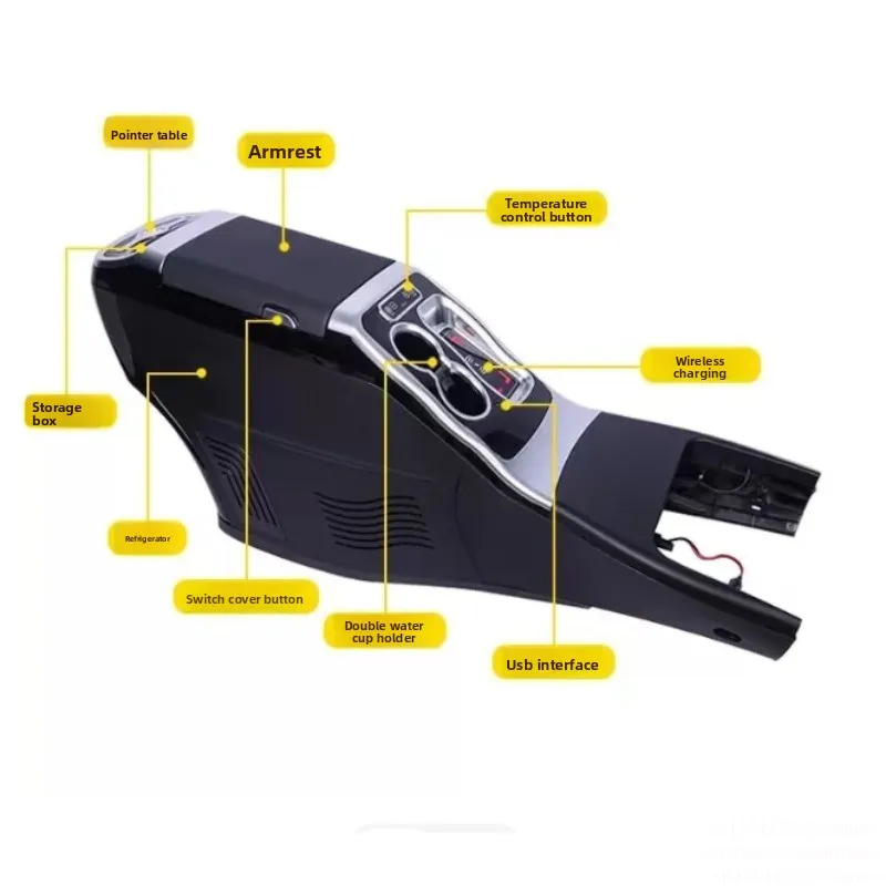 Suitable for V260 central armrest box in automobiles (without refrigerator)