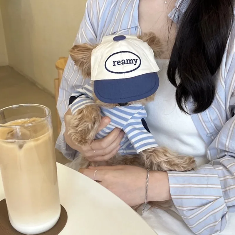 πΆπ€ Keep your pup cool and stylish this summer! This fashionable black striped dog vest 2