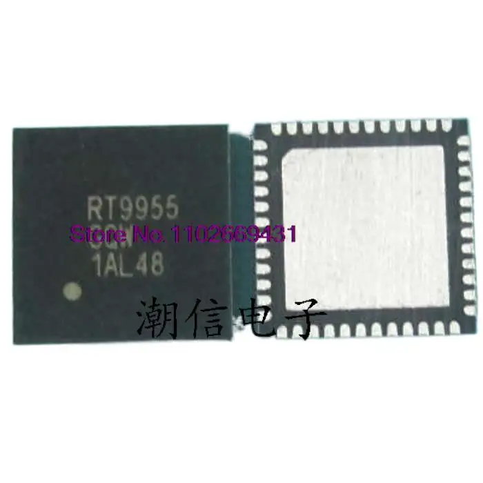 5PCS/LOT  RT9955 RT9955GQW  QFN-48 Original, in stock. Power IC