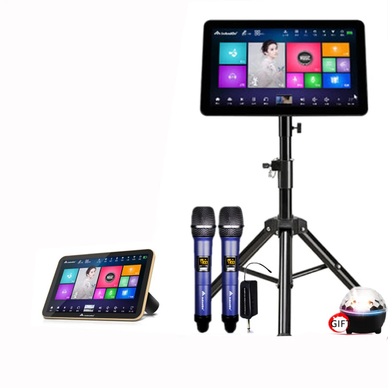 

Android 14.1inch Multi-function All-in-one Touch Screen Portable Mobile Karaoke Machine