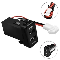 Auto 2 Port RApid- USB Charger For Toyota- For 4Runner/Prado- 120 Series 2003~2009 For Land Cruiser- 100 Series 1998~2007