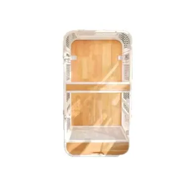

Square Circle Small - Basic No Interior Birdcage Villa Large Parrot Special Large Space Movable Solid Wood