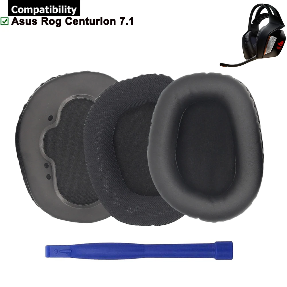 Сменные протеиновые кожаные амбушюры, наушники, запасные части для Asus Rog Centurion 7,1, игровая гарнитура, наушники