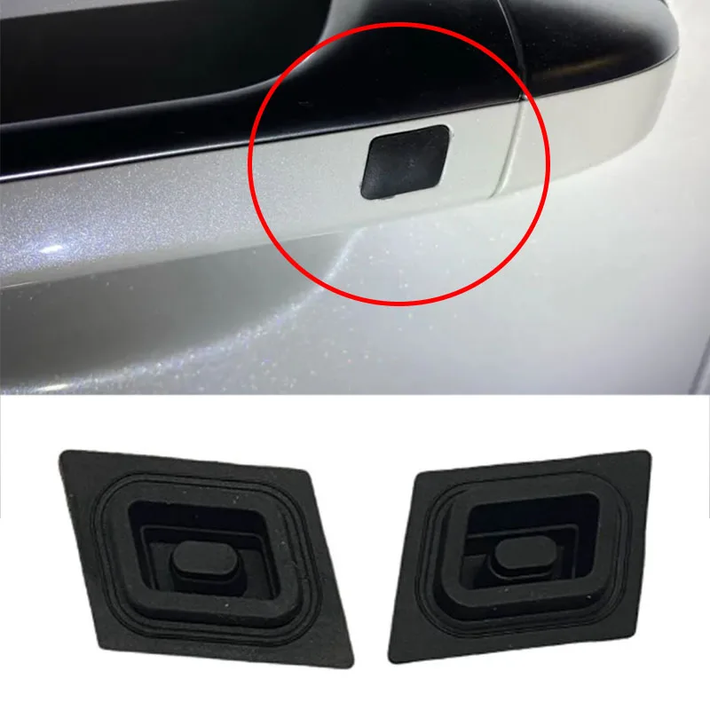 For Kia Sportage Ql 2016-2021 Front Door Exterior Door Handle Small Button Switch Cover 82651D9710 82661-D9710 Car Accessories