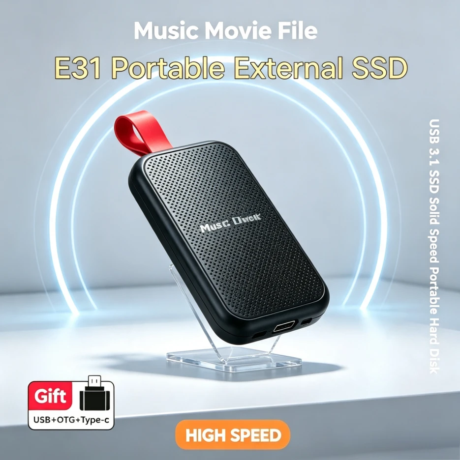 Gaming Console Brands - [Brand+] E31 Portable External SSD High