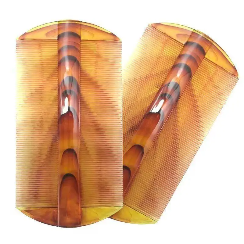 1/2Pcs Anti Lice Eggs Hair Brush Ultra Fine Nit Comb Dandruff Remover Head Lice Comb For Kids Adults