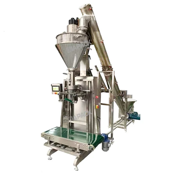 Semi-Automatic Packaging  Machine in Food Industry for Flour