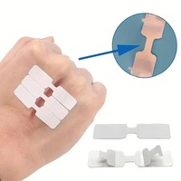 5Pcs Outdoor Wound Adhesive Tape Disposable First Aid Wound Suture Patch Wound Band Aid Emergency Quick Suture Patch