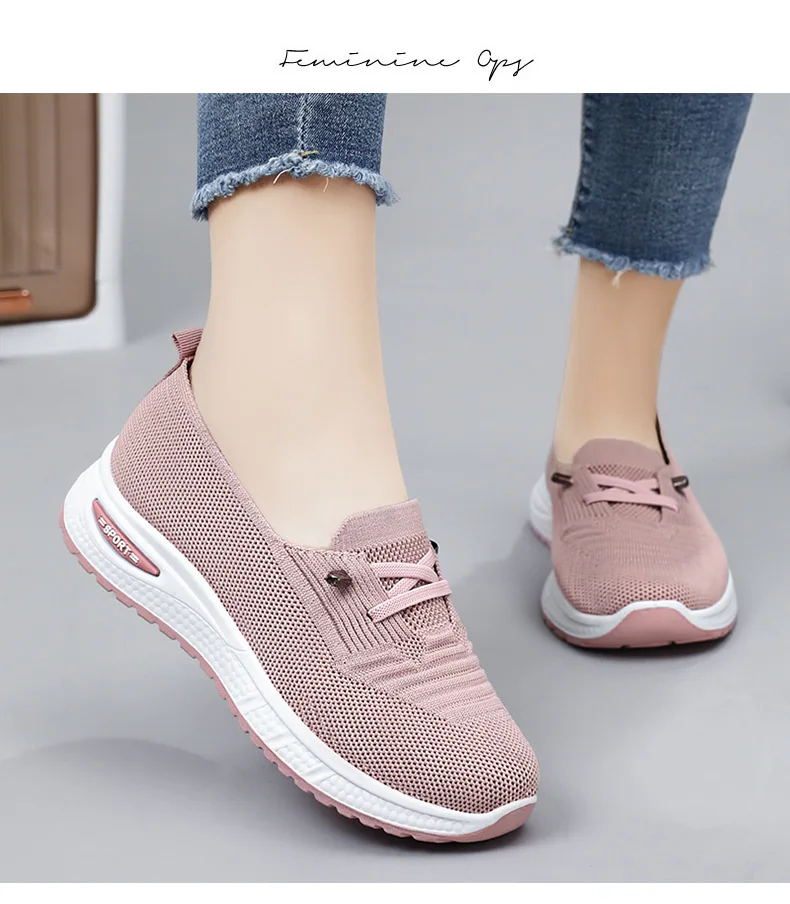 Women's Breathable Summer Sneakers – Lightweight Casual Comfort Shoes S9f2f8cc11964445eaa791d9e0c8d1d31y