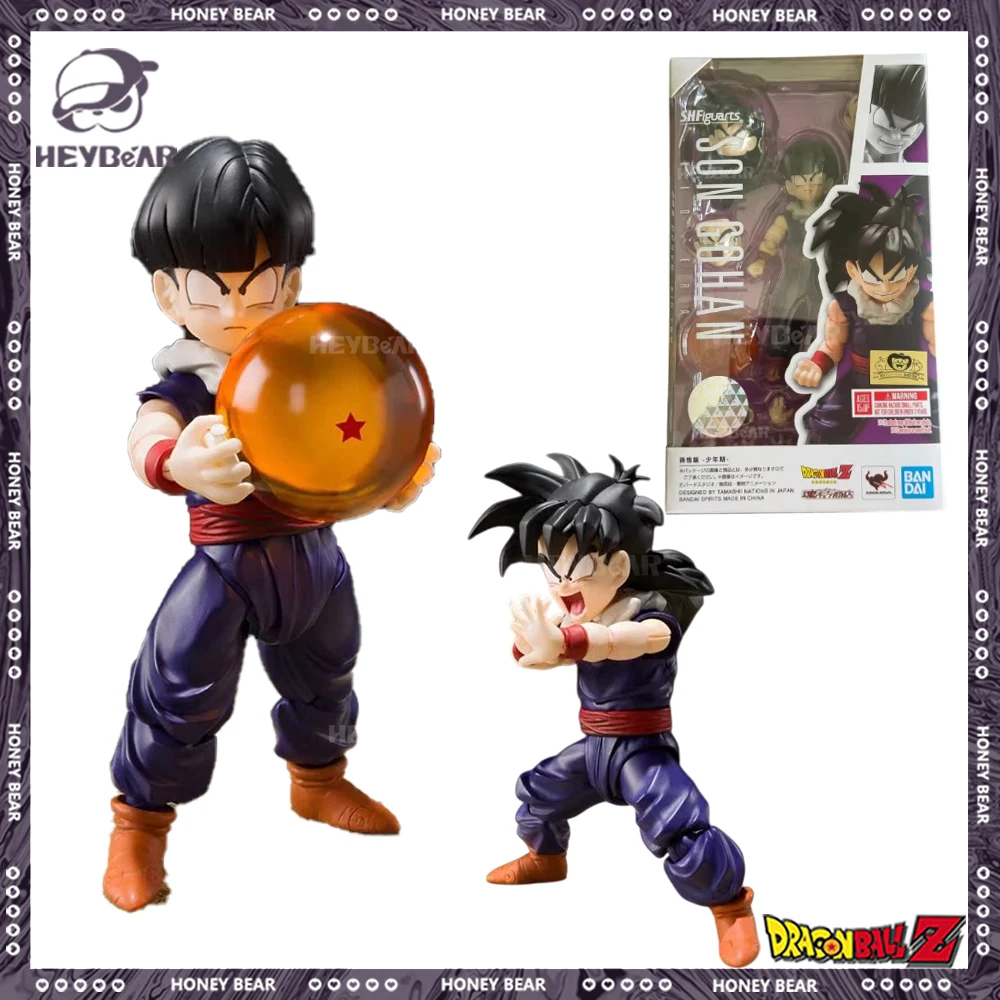 

100% оригинал S.H.Figuarts Dragon Ball Z Shf Son Gohan, экшн-фигурка, статуя Gk, модель, коллекция, декор для комнаты, настольные игрушки, подарок для детей