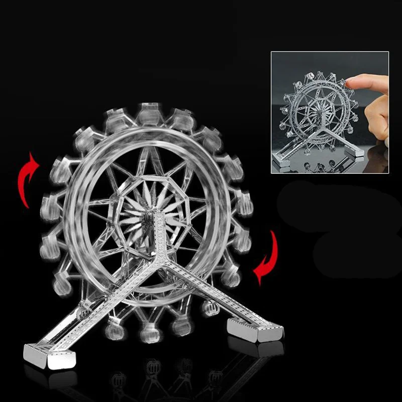 Tianjin Eye 3D Metal Puzzles For Adults Kids DIY Mecha Model Kits Blocks Fighter Model Kit Brain Teaser Puzzle Fidget Toys