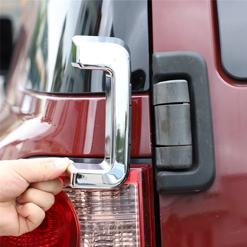 

Reliable-For Toyota FJ Cruiser 2007-2021 Car Tailgate Rotary Shaft Decorative Frame Cover Trim Sticker Parts Spare Parts