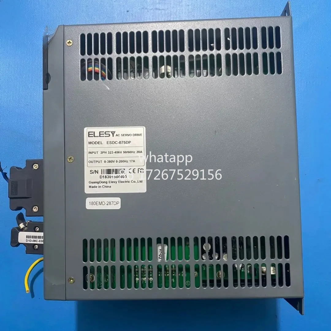 Driver servo ESDC-075DP bekas 7.5KW Uji OK Pengiriman Cepat