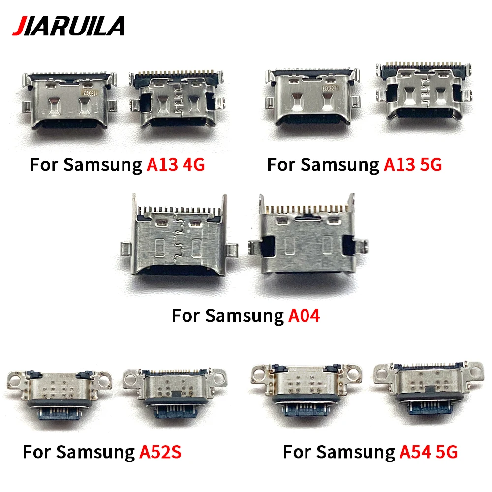 20Pcs/Lot Great For Samsung S24 S23 Ultra Plus A55 A54 A33 A52S A73 A14 A13 4G 5G A04 Micro Mini USB jack socket connector