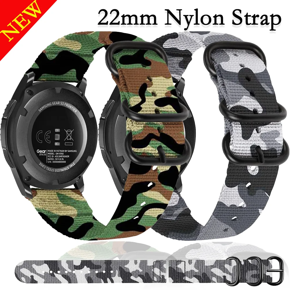 22Mm Nylon Strap Fo…