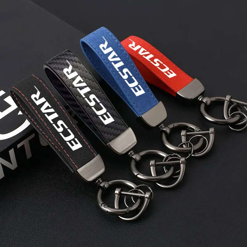 Keychain Lanyard Business Gift Key Chain Men Women Car Key Strap Waist Wallet Fashion Solid Color Keyrings For Suzuki ecstar