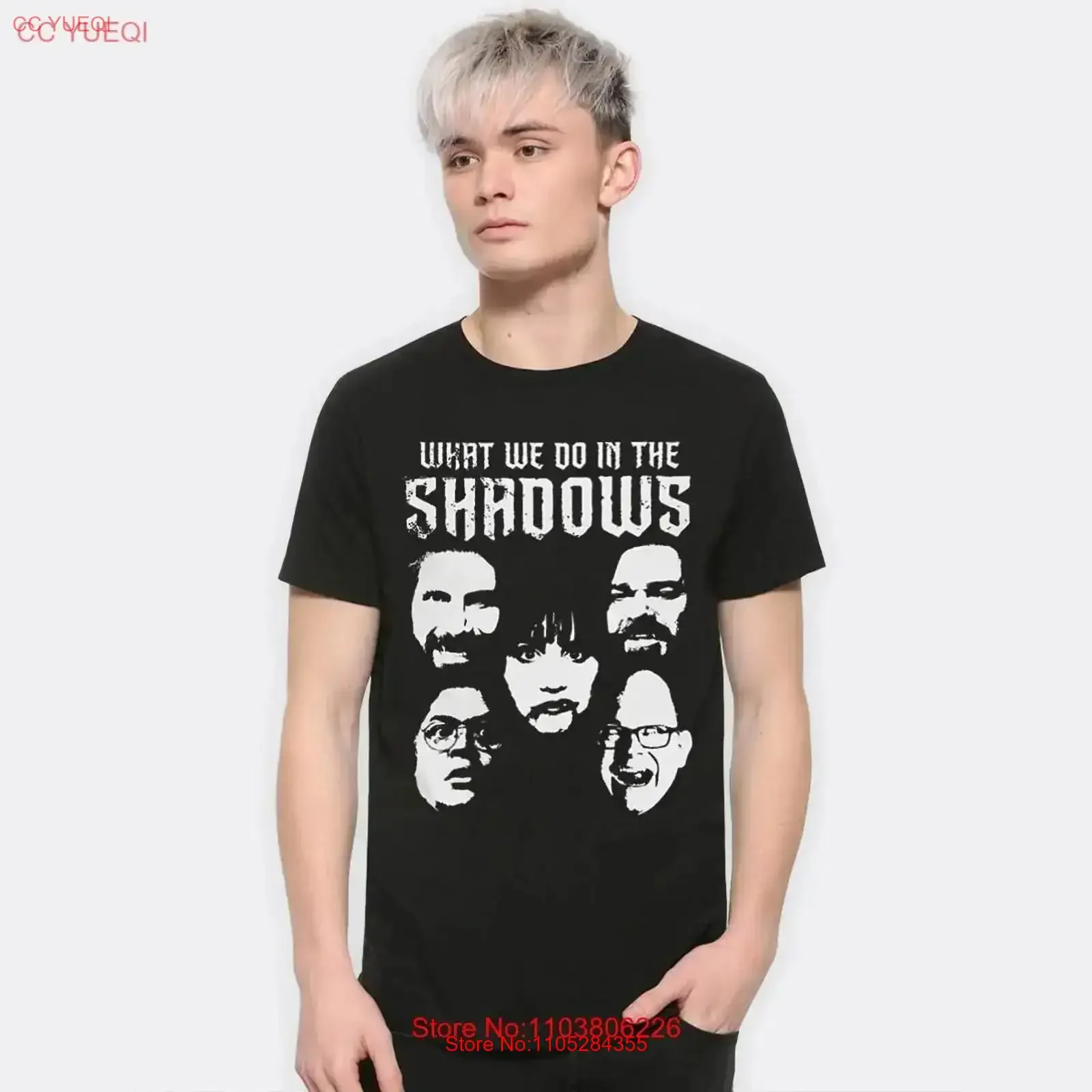 What We Do in the Shadows T Shirt Sizes WWD 014112 vintage Washed Comfortable Slightly Stylish Versatile homme fashion Soft